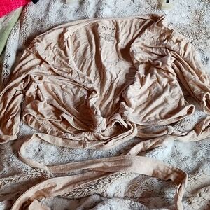 2 Torrid active wrap tops